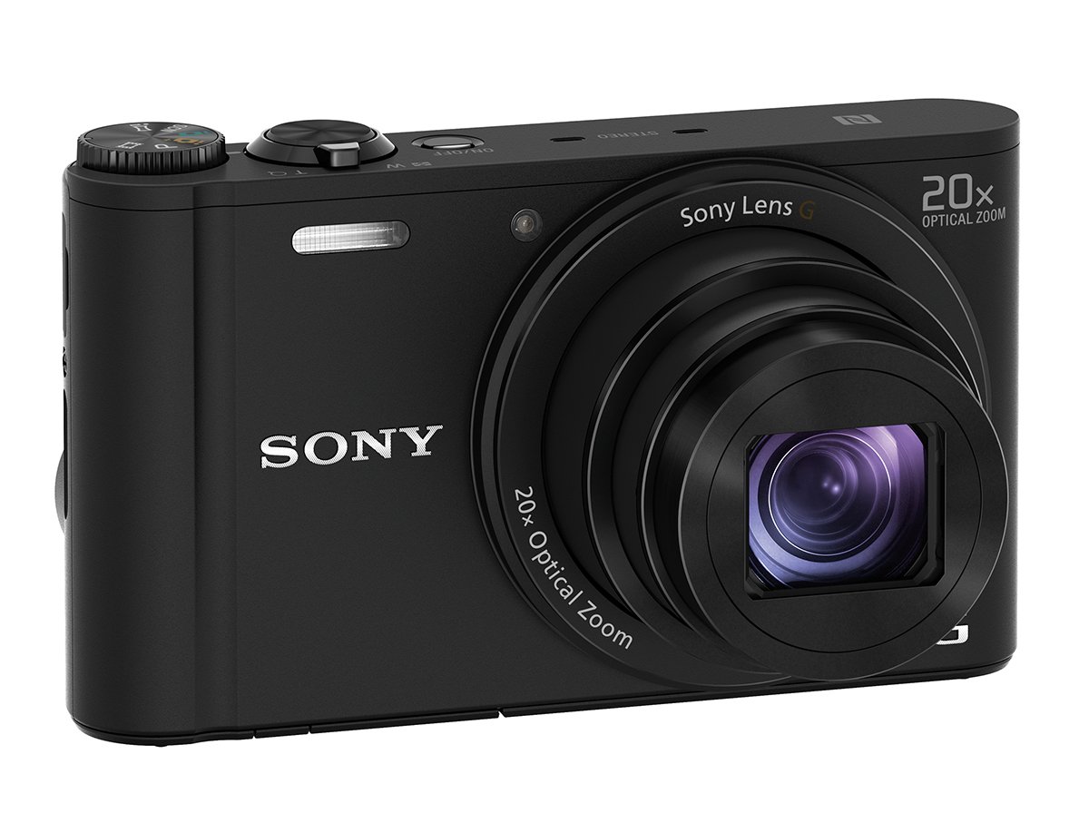 Sony DSC-WX350 Compact Camera with CMOS Sensor, BIONZ X, 18.20 MP